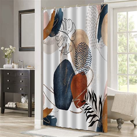 abstract shower curtain|modern abstract shower curtain.